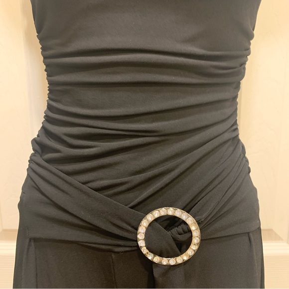 Black Cropped Tube Jumpsuit ❤️New listing❤️ - Picture 5 of 8